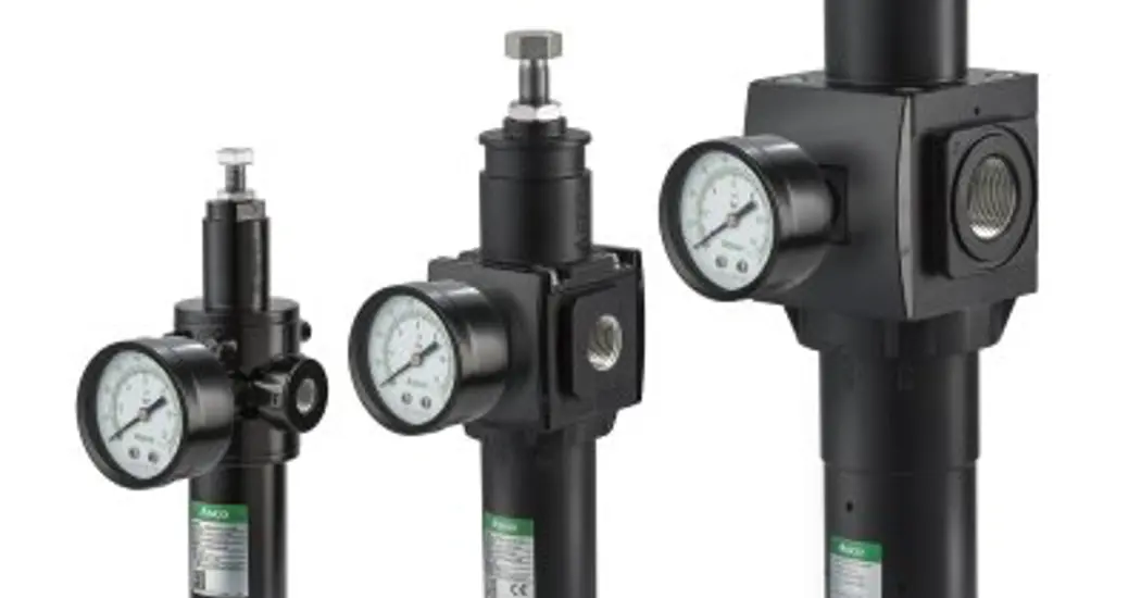 image is ASCO Series 641 642 643 Aluminum Filter Regulators