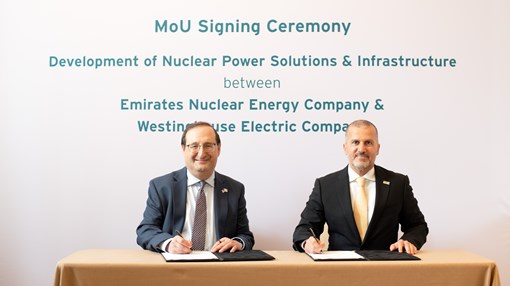 ENEC & Westinghouse Mou