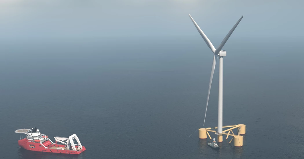 image is Cerulean Illustration Of A Floating Turbine image is Cerulean Illustration Of A Floating Turbine