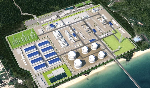 Samsung Engineering begins Sarawak H2biscus green hydrogen and ammonia FEED project in Malaysia ATT #2 Perspective 3D Image Of H2biscus Project In Malaysia