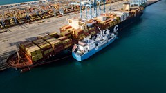 AD Ports Group expands sustainable fuel solutions with first ship-to-ship LNG bunkering at Khalifa Port AD Ports STS LNG Bunkering Photo
