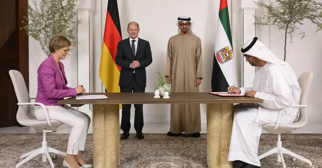 image is EC UAE Germany Deal