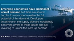 LNG supply and demand, project developments and investment opportunities: preparing for the future