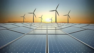 Renewable Solar And Wind