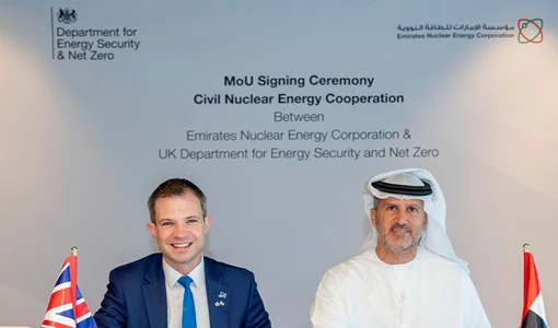 ENEC and UK Department for Energy Security and Net Zero sign MoU at COP28 to further cooperation in nuclear energy Layer 2 (3)