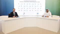 Signatories Captain Abdulkareem Al Masabi ADNOC LS CEO And Xavier Génin CEO Seaowl