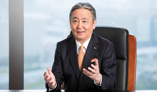 Aiming to reduce CO₂ emissions with ammonia IHI CEO