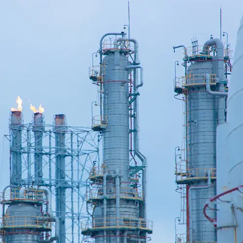 Methane Gas Fire High Flare Stack