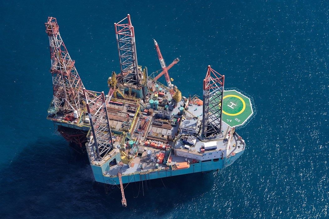image is ADNOC Drilling Offshore Rig 1