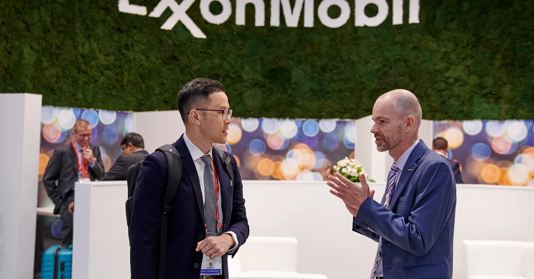 image is Exxonmobil Gastech 23 image is Exxonmobil Gastech 23