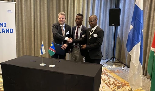 AW-Energy signs MoU in Namibia to brings its wave energy technology MOU Kaoko GES And AW Energy Scaled Thegem