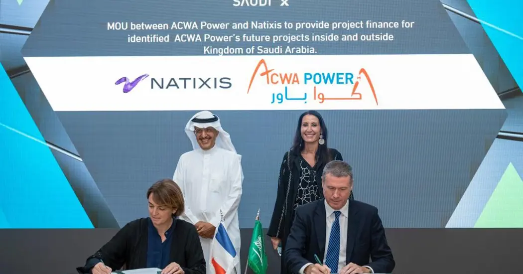 image is ACWA Power And Natixis Mou