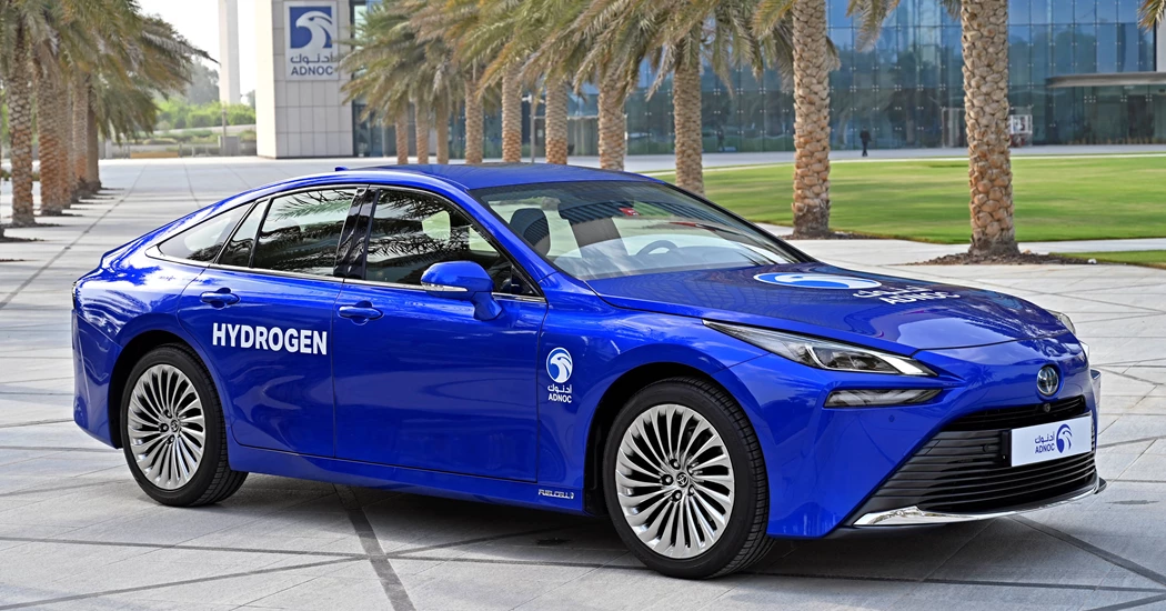 image is ADNOC Hydrogen Vehicle image is ADNOC Hydrogen Vehicle
