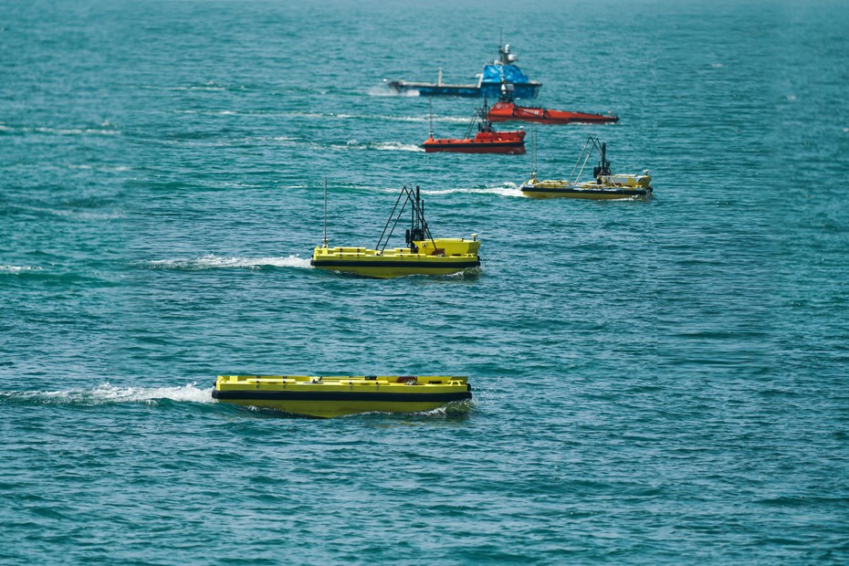 Pic 2 USV Fleet Can Conduct A Large Scale Marine Investigation With High Efficiency