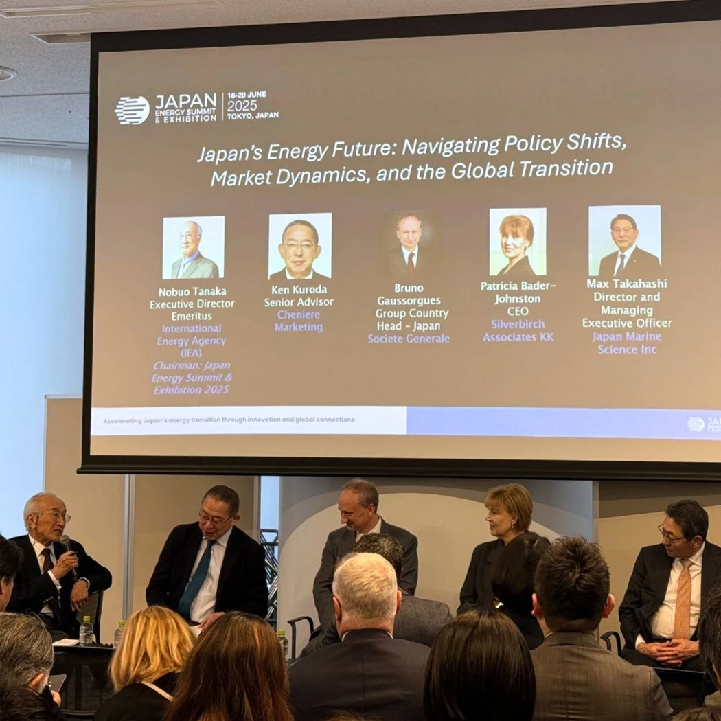 image is Japan Energy Summit & Exhibition 2025 Pre Event Industry Seminar Panel Discussion (Front View) image is Japan Energy Summit & Exhibition 2025 Pre Event Industry Seminar Panel Discussion (Front View)