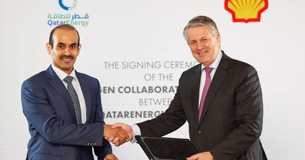 image is Qatar Energy And Shell