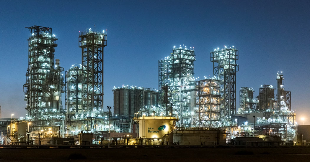 image is Borouge Petrochemical Complex In Al Ruways Industrial City image is Borouge Petrochemical Complex In Al Ruways Industrial City