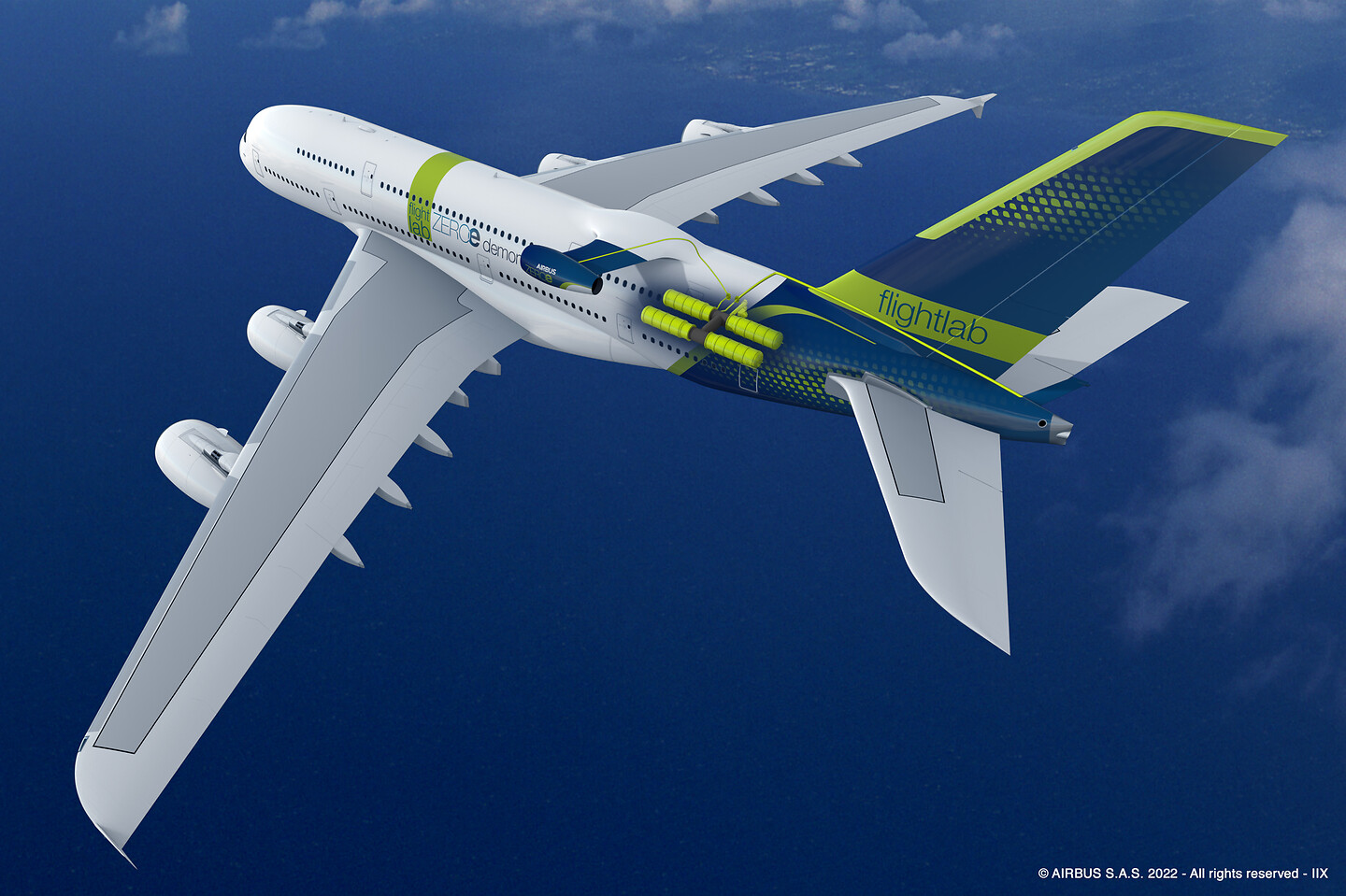 Airbus to Use A380 Superjumbo as Hydrogen-Powered Test Bed