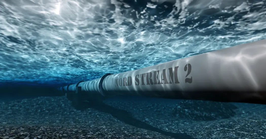 image is Nord Stream 2