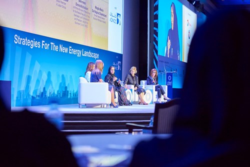 Conference at Gastech on the new energy landscape
