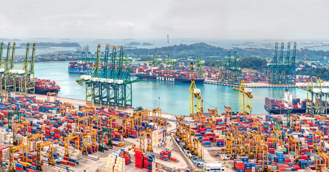 image is Singapore Port image is Singapore Port