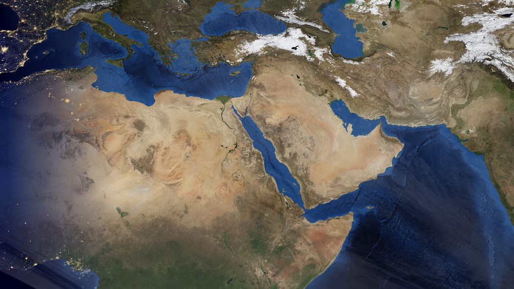 image is Eastern Mediterranean