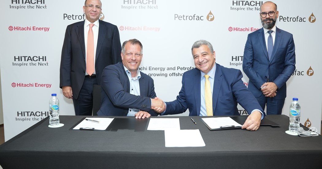 image is PETROFAC AND HITACHI ENERGY COLLABORATION