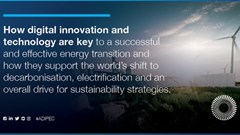 Technology as a key enabler for energy transition