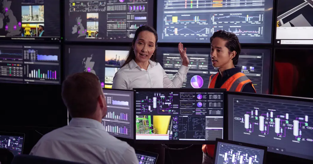 image is EC AVEVA Control Room