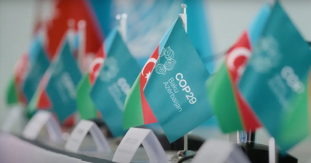 image is COP29 Baku