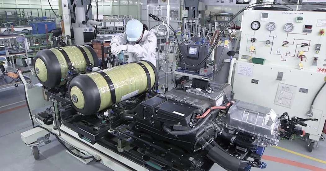 image is Hydrogen Car Factory