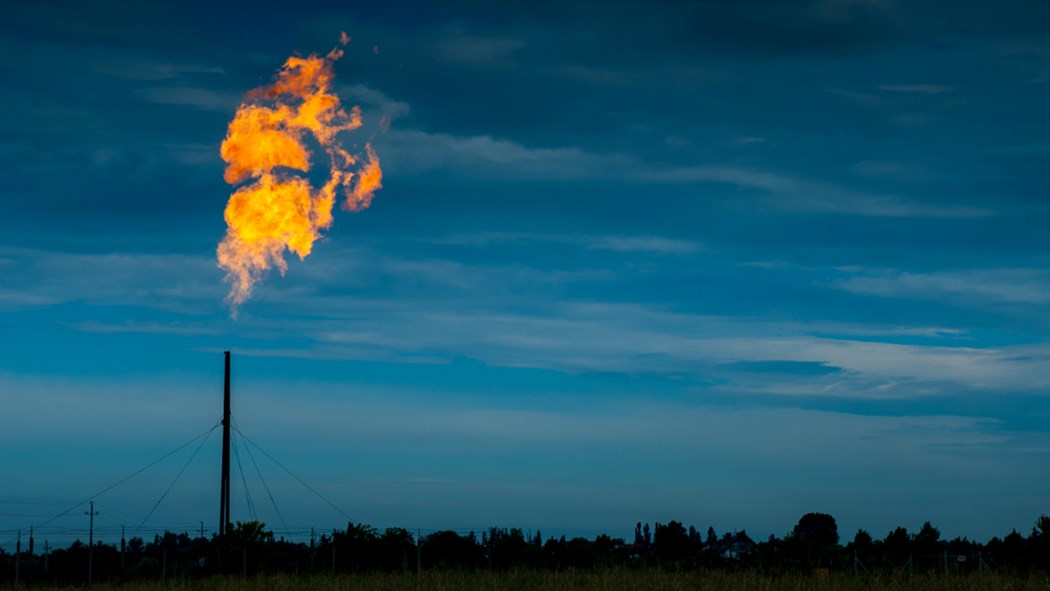 image is Methane Flares