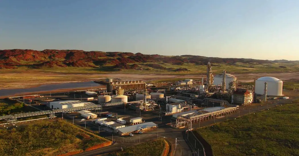 image is Ammonia Plant, Burrup, WA (1)