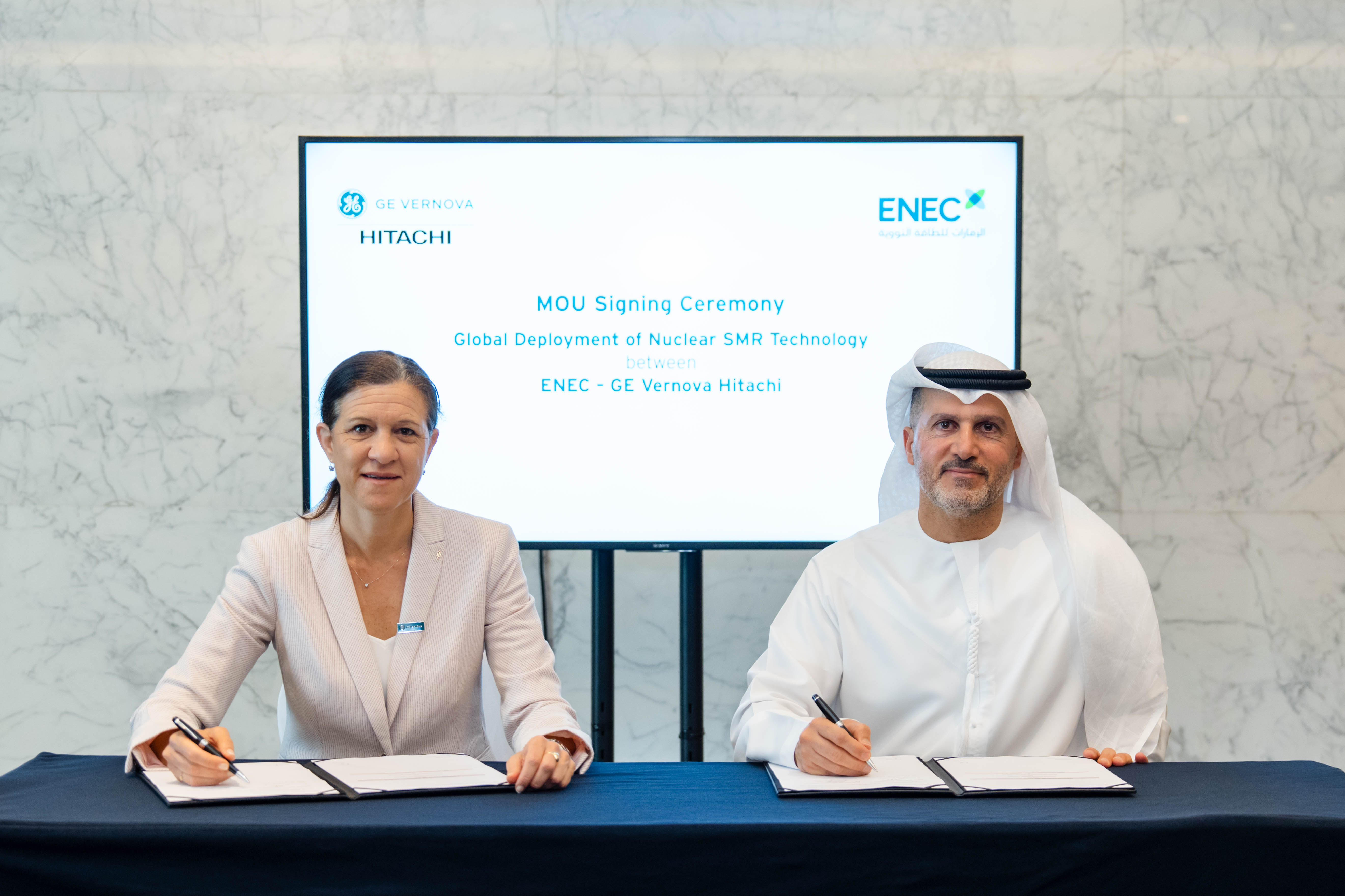 ENEC and GE Vernova Hitachi sign SMR deployment evaluation MoU during WUC